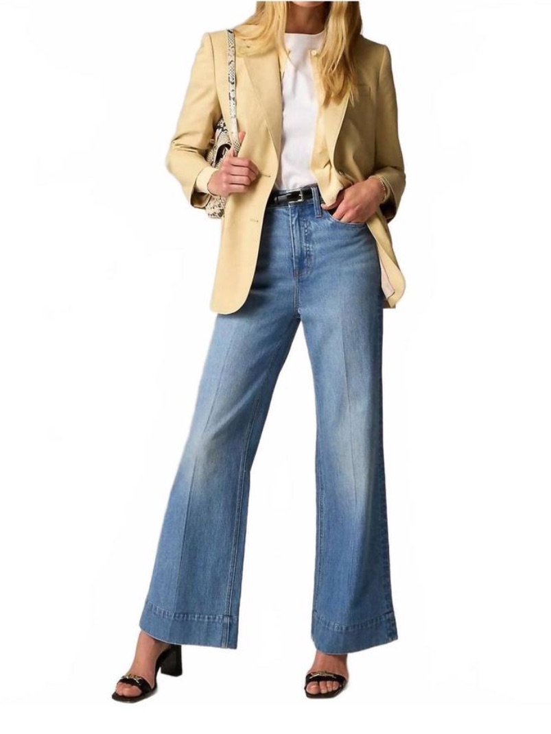 New J.Crew Denim Trouser - Chambray Blue Wash - Size 31